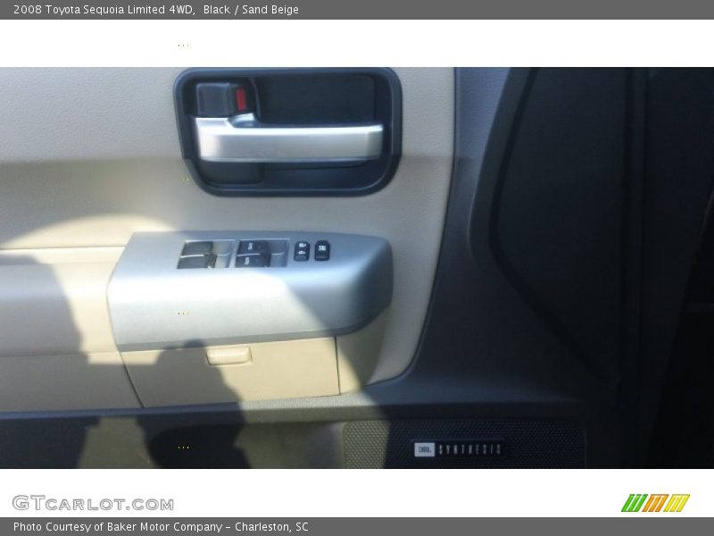 Black / Sand Beige 2008 Toyota Sequoia Limited 4WD
