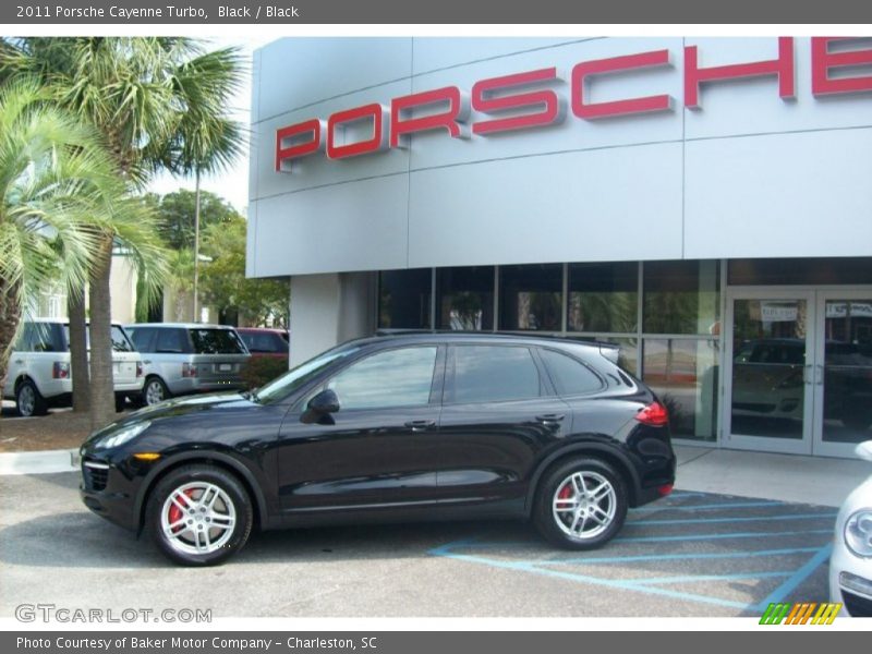 Black / Black 2011 Porsche Cayenne Turbo