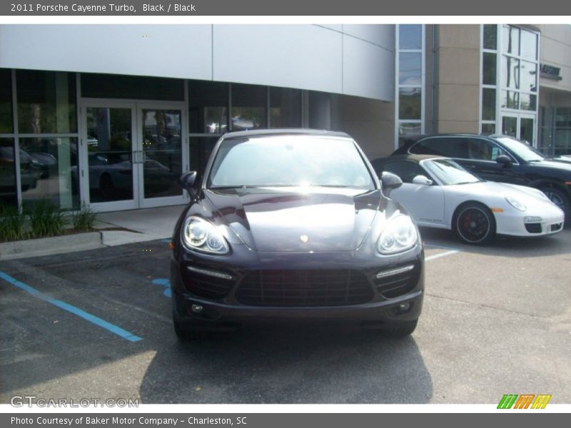 Black / Black 2011 Porsche Cayenne Turbo