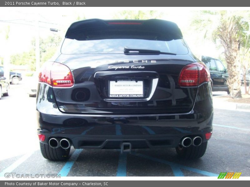 Black / Black 2011 Porsche Cayenne Turbo