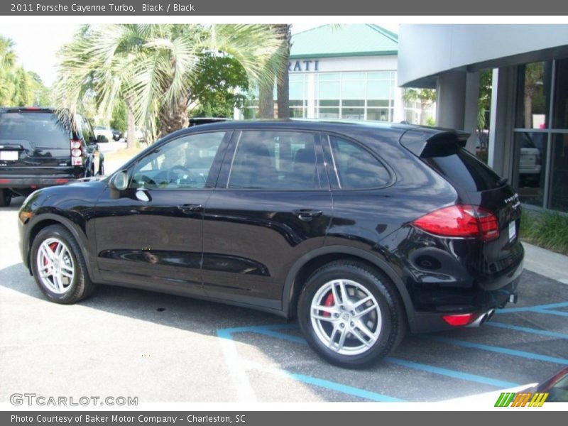 Black / Black 2011 Porsche Cayenne Turbo