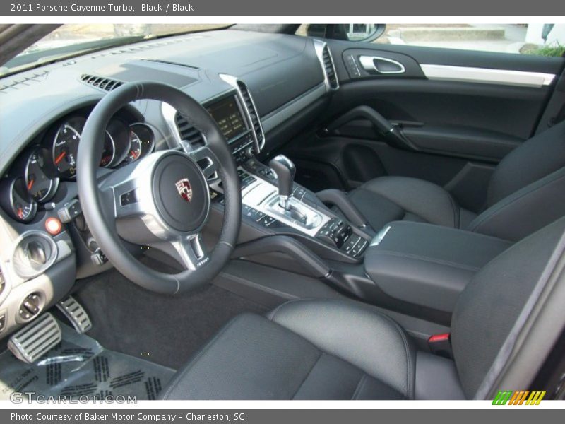  2011 Cayenne Turbo Black Interior