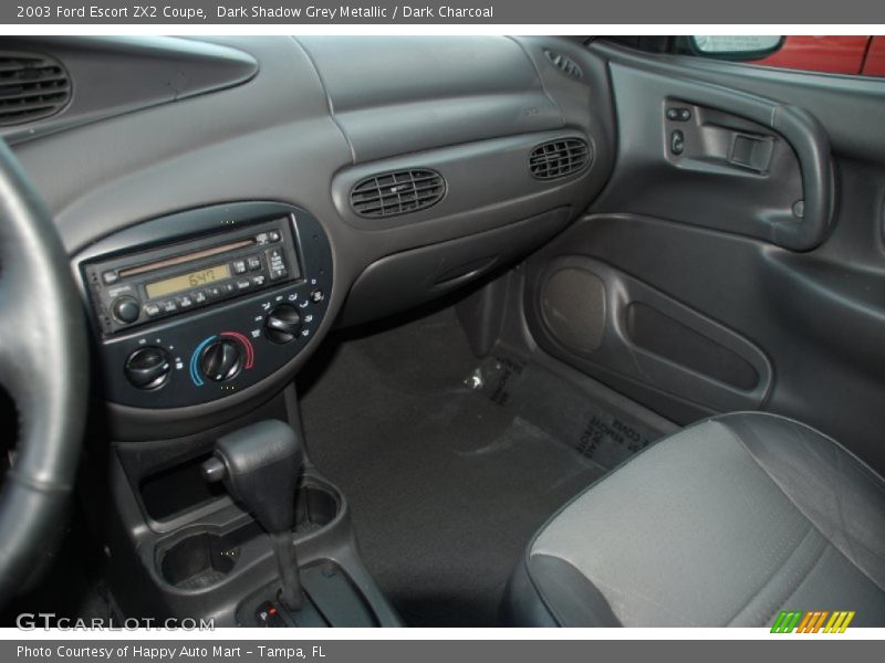 Dark Shadow Grey Metallic / Dark Charcoal 2003 Ford Escort ZX2 Coupe