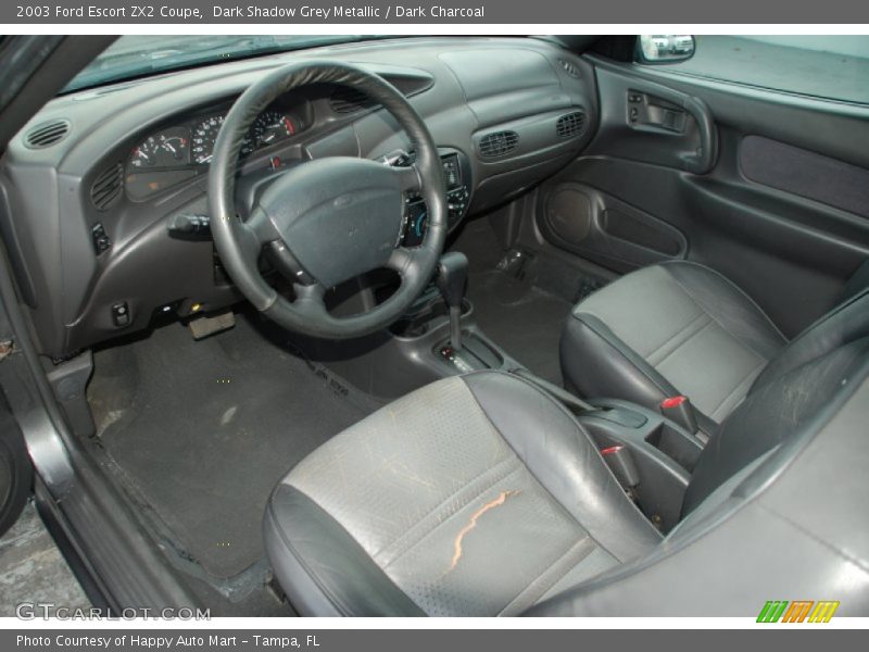  2003 Escort ZX2 Coupe Dark Charcoal Interior