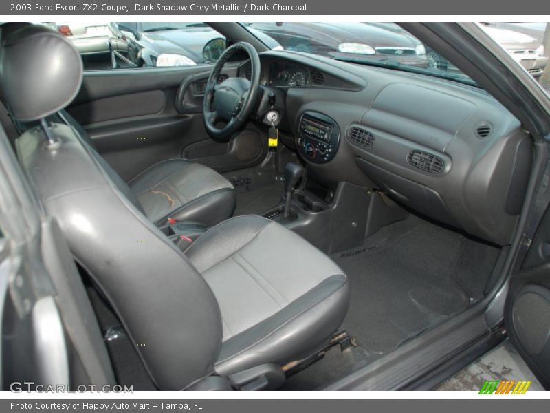  2003 Escort ZX2 Coupe Dark Charcoal Interior
