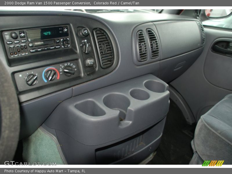 Colorado Red / Camel/Tan 2000 Dodge Ram Van 1500 Passenger Conversion