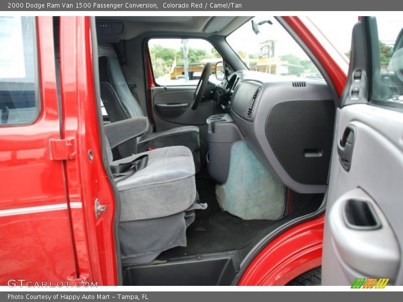 Colorado Red / Camel/Tan 2000 Dodge Ram Van 1500 Passenger Conversion