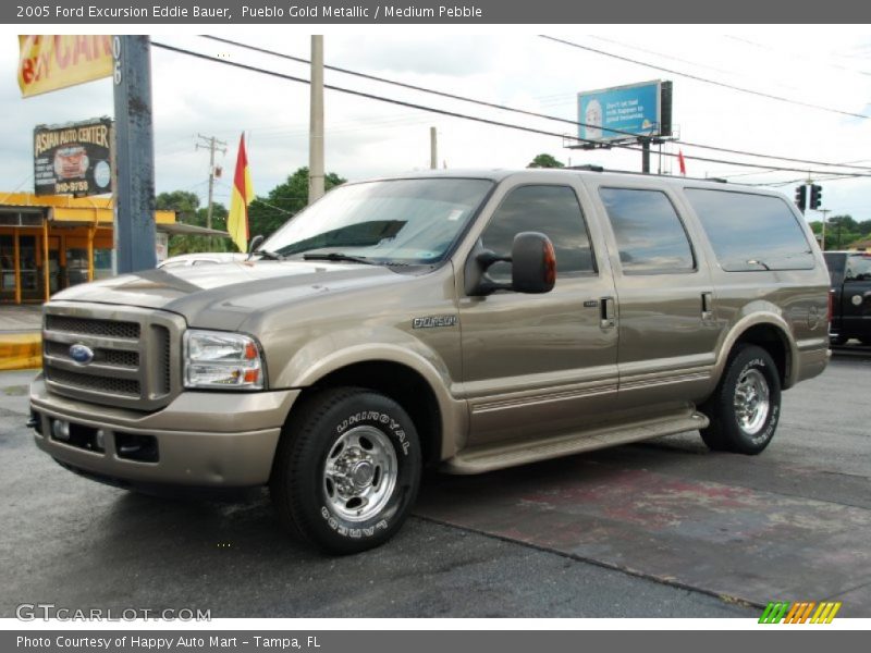 Pueblo Gold Metallic / Medium Pebble 2005 Ford Excursion Eddie Bauer