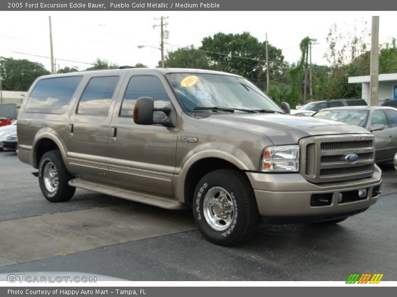 Pueblo Gold Metallic / Medium Pebble 2005 Ford Excursion Eddie Bauer