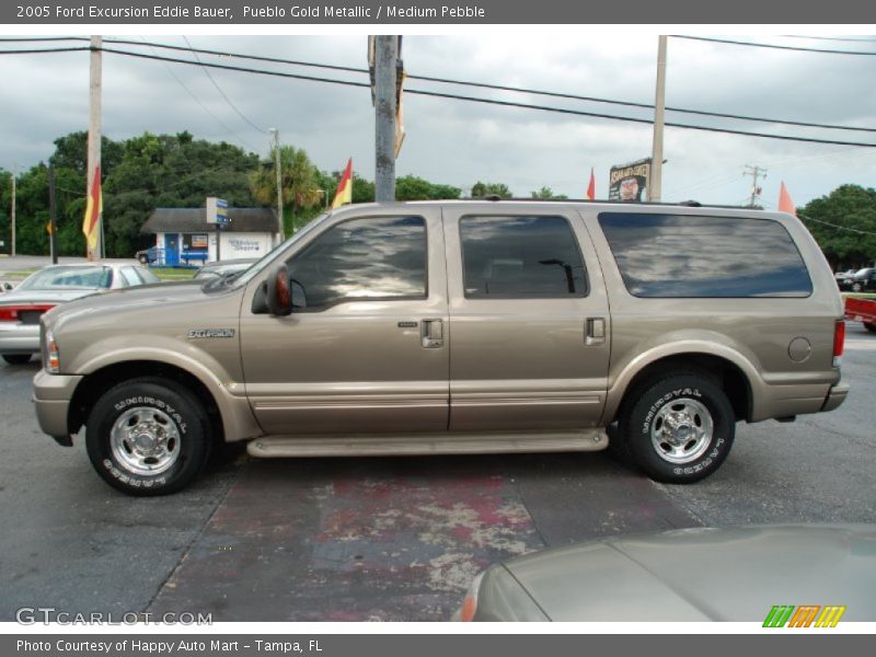 Pueblo Gold Metallic / Medium Pebble 2005 Ford Excursion Eddie Bauer
