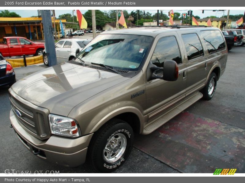 Pueblo Gold Metallic / Medium Pebble 2005 Ford Excursion Eddie Bauer