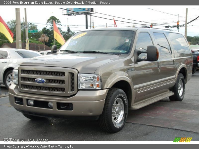 Pueblo Gold Metallic / Medium Pebble 2005 Ford Excursion Eddie Bauer