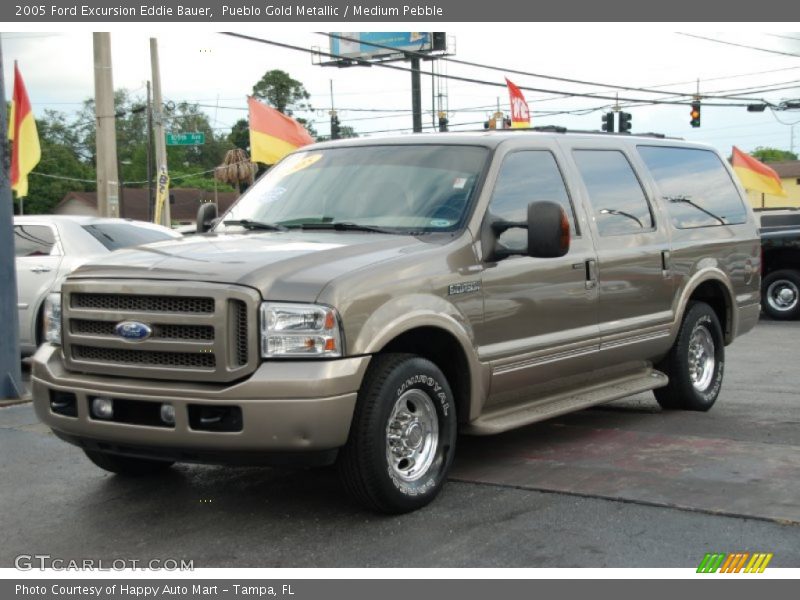 Pueblo Gold Metallic / Medium Pebble 2005 Ford Excursion Eddie Bauer