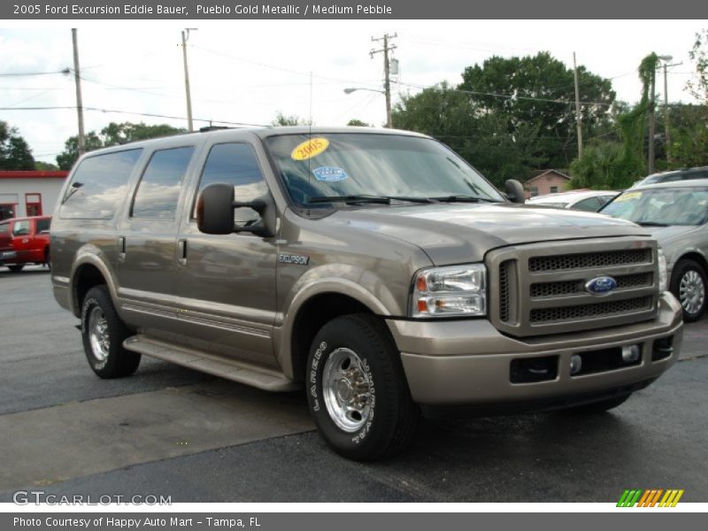 Pueblo Gold Metallic / Medium Pebble 2005 Ford Excursion Eddie Bauer