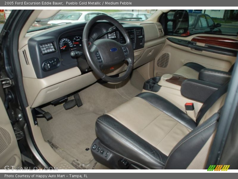 Pueblo Gold Metallic / Medium Pebble 2005 Ford Excursion Eddie Bauer