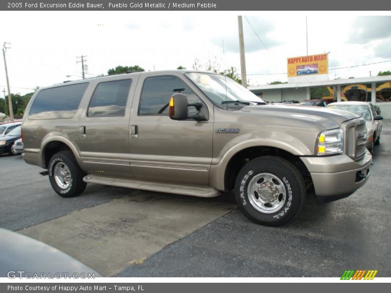 Pueblo Gold Metallic / Medium Pebble 2005 Ford Excursion Eddie Bauer