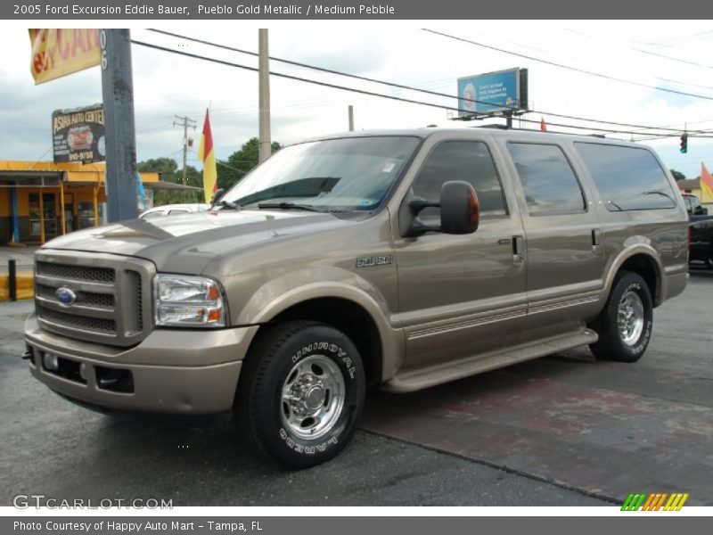 Pueblo Gold Metallic / Medium Pebble 2005 Ford Excursion Eddie Bauer