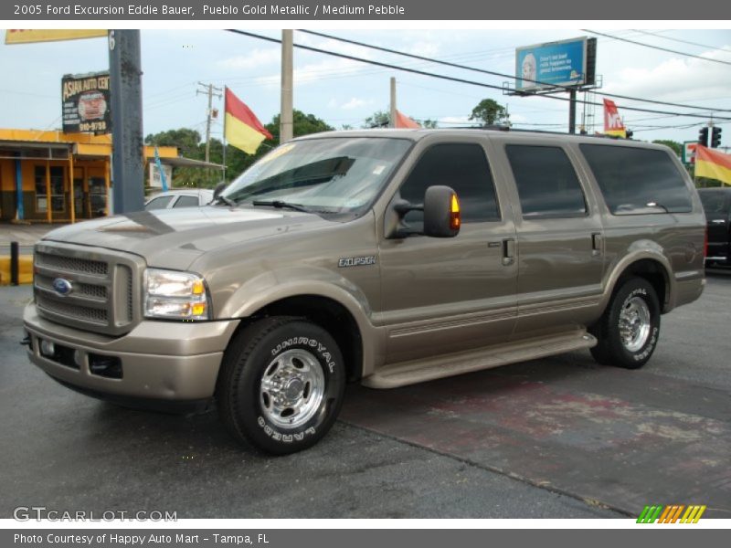 Pueblo Gold Metallic / Medium Pebble 2005 Ford Excursion Eddie Bauer