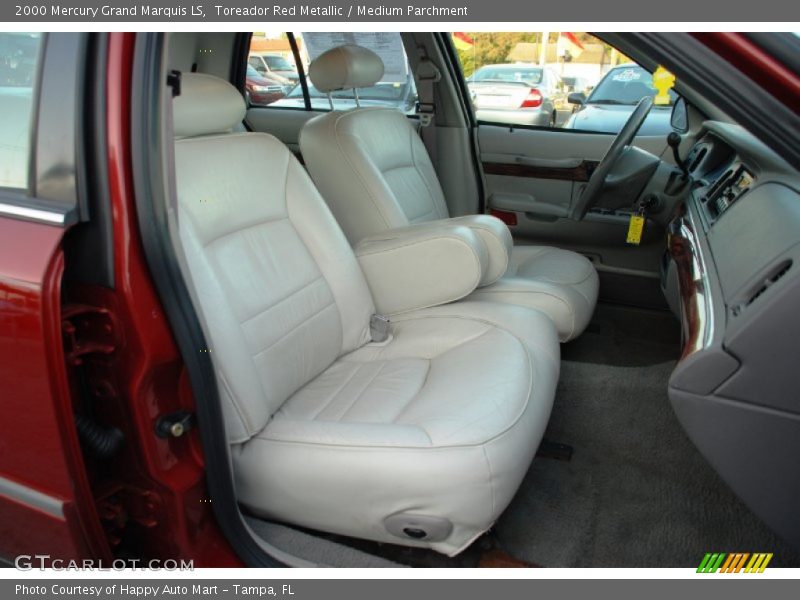 Toreador Red Metallic / Medium Parchment 2000 Mercury Grand Marquis LS