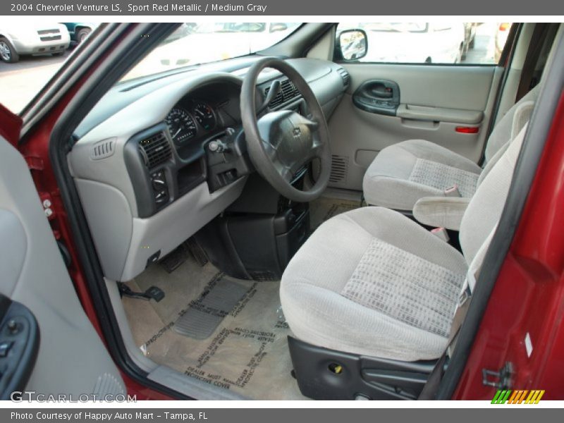 Sport Red Metallic / Medium Gray 2004 Chevrolet Venture LS