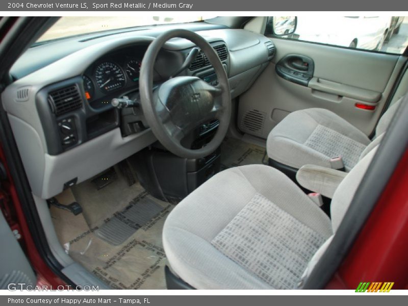 Sport Red Metallic / Medium Gray 2004 Chevrolet Venture LS