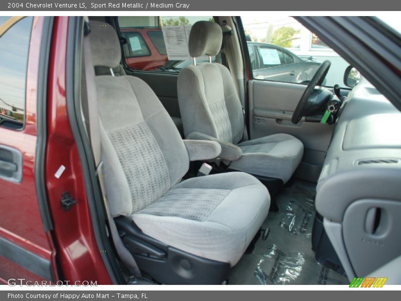 Sport Red Metallic / Medium Gray 2004 Chevrolet Venture LS