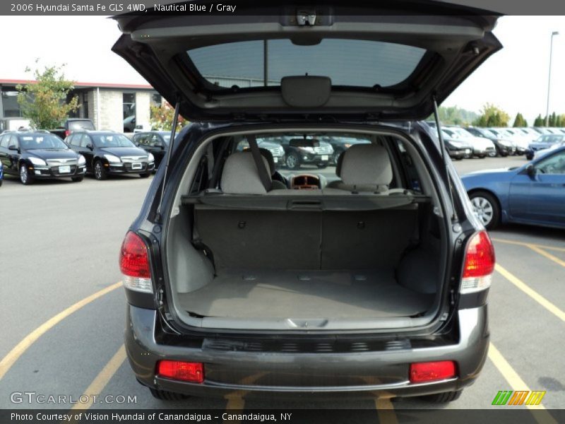 Nautical Blue / Gray 2006 Hyundai Santa Fe GLS 4WD
