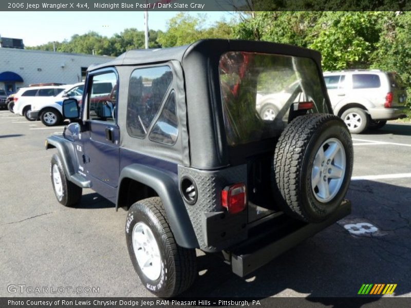 Midnight Blue Pearl / Dark Slate Gray 2006 Jeep Wrangler X 4x4