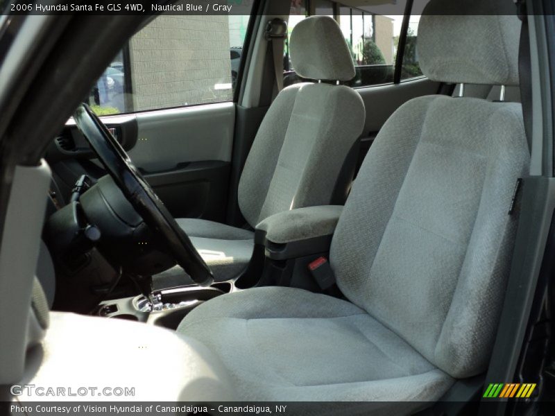 Nautical Blue / Gray 2006 Hyundai Santa Fe GLS 4WD