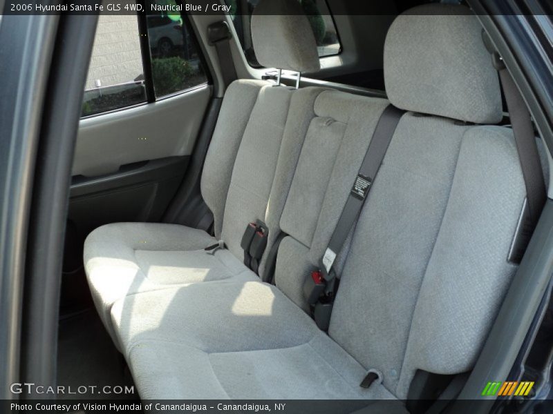 Nautical Blue / Gray 2006 Hyundai Santa Fe GLS 4WD