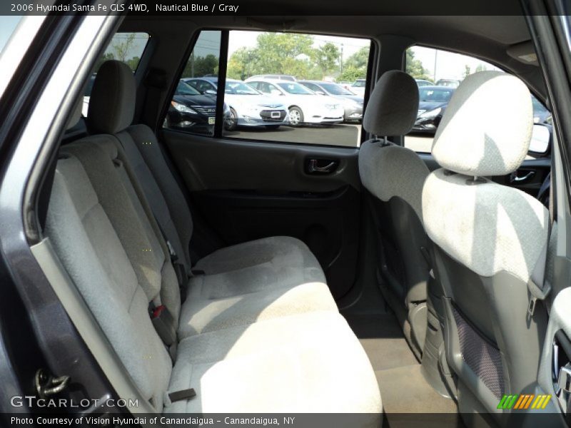 Nautical Blue / Gray 2006 Hyundai Santa Fe GLS 4WD