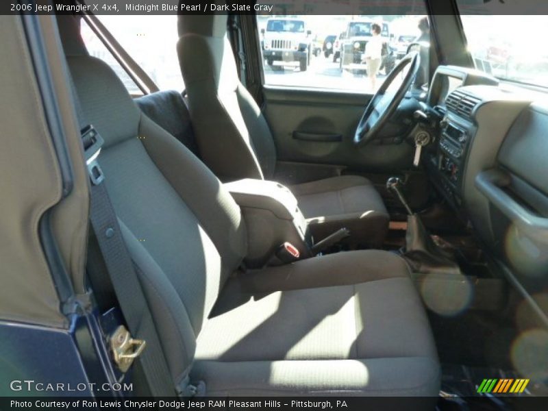 Midnight Blue Pearl / Dark Slate Gray 2006 Jeep Wrangler X 4x4