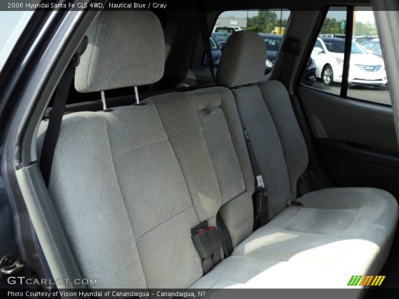 Nautical Blue / Gray 2006 Hyundai Santa Fe GLS 4WD