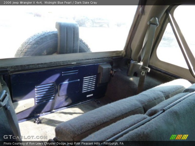 Midnight Blue Pearl / Dark Slate Gray 2006 Jeep Wrangler X 4x4