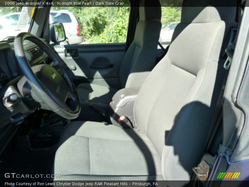 Midnight Blue Pearl / Dark Slate Gray 2006 Jeep Wrangler X 4x4
