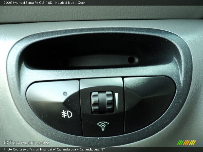 Nautical Blue / Gray 2006 Hyundai Santa Fe GLS 4WD