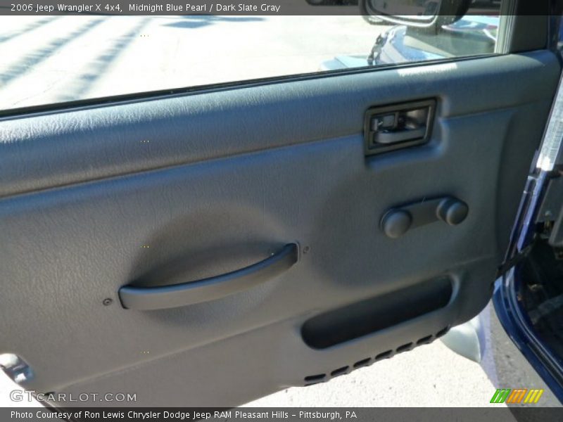 Midnight Blue Pearl / Dark Slate Gray 2006 Jeep Wrangler X 4x4