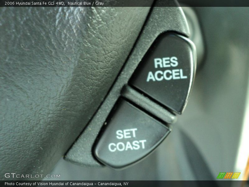 Nautical Blue / Gray 2006 Hyundai Santa Fe GLS 4WD