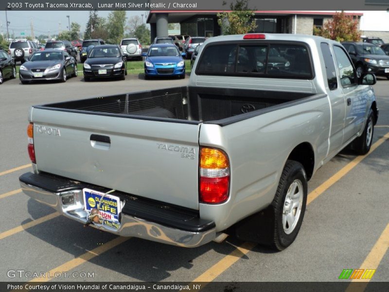 Lunar Mist Silver Metallic / Charcoal 2003 Toyota Tacoma Xtracab