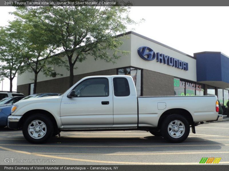 Lunar Mist Silver Metallic / Charcoal 2003 Toyota Tacoma Xtracab