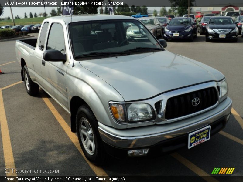 Lunar Mist Silver Metallic / Charcoal 2003 Toyota Tacoma Xtracab