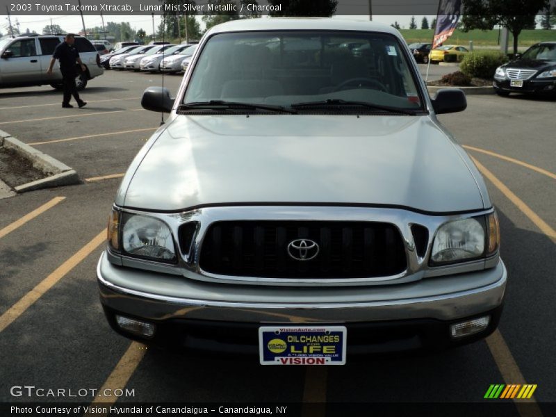 Lunar Mist Silver Metallic / Charcoal 2003 Toyota Tacoma Xtracab