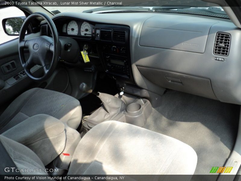Lunar Mist Silver Metallic / Charcoal 2003 Toyota Tacoma Xtracab