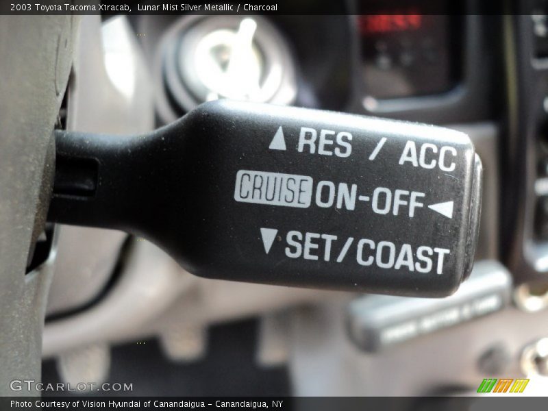 Lunar Mist Silver Metallic / Charcoal 2003 Toyota Tacoma Xtracab