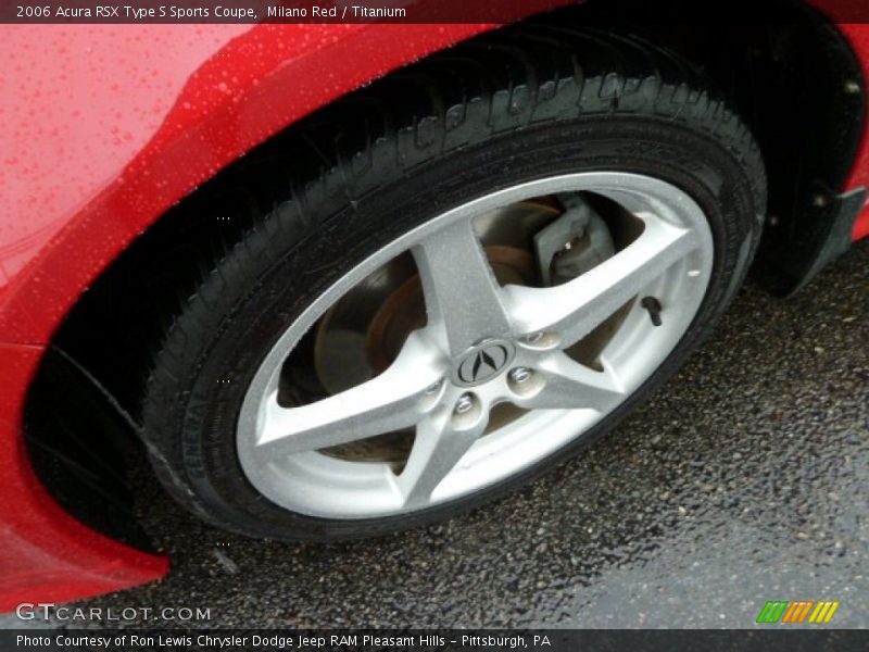Milano Red / Titanium 2006 Acura RSX Type S Sports Coupe