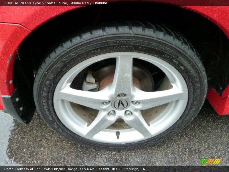 Milano Red / Titanium 2006 Acura RSX Type S Sports Coupe