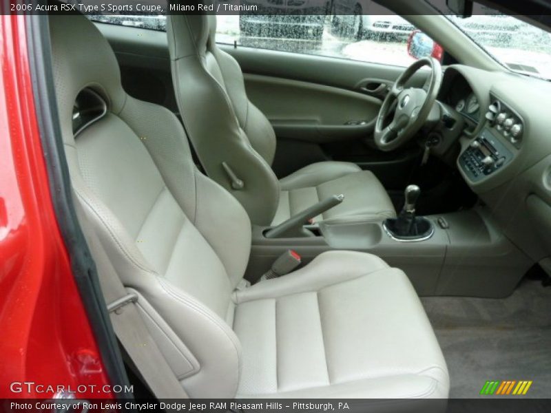 Milano Red / Titanium 2006 Acura RSX Type S Sports Coupe