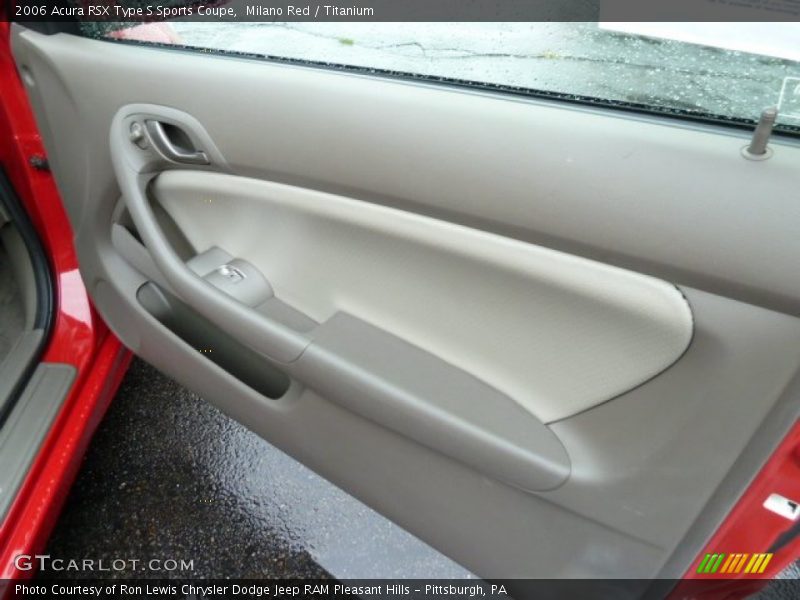 Milano Red / Titanium 2006 Acura RSX Type S Sports Coupe