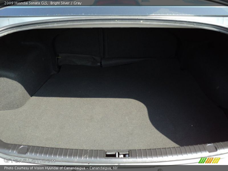 Bright Silver / Gray 2009 Hyundai Sonata GLS