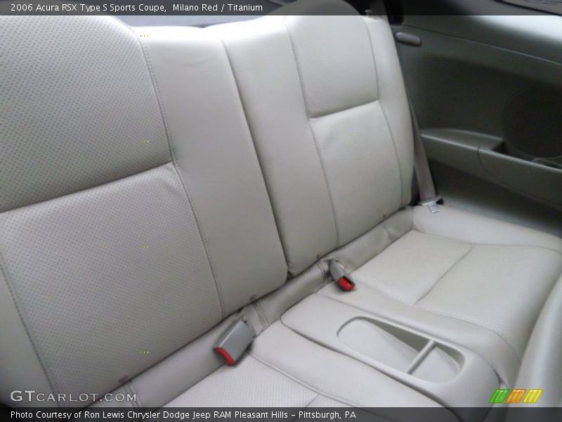 Milano Red / Titanium 2006 Acura RSX Type S Sports Coupe